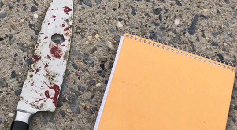 Knife police shooting Knife police shooting