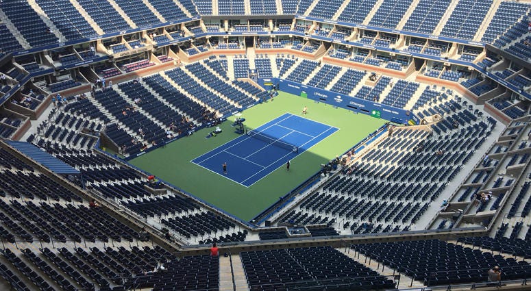 The new Louis Armstrong Stadium