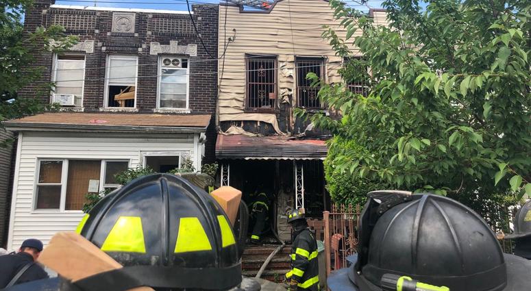 Queens house fire Queens house fire