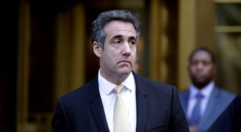 Michael Cohen, former lawyer to U.S. President Donald Trump, exits the Federal Courthouse on August 21, 2018 in New York City. Michael Cohen