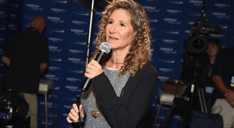 Edie Lutnick attends the Annual Charity Day hosted by Cantor Fitzgerald, BGC and GFI at Cantor Fitzgerald on September 11, 2018 in New York City. Edie Lutnick