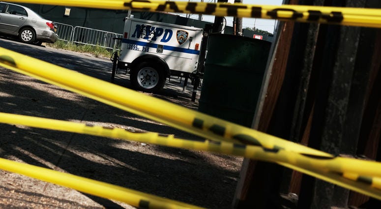 NYPD police crime scene NYPD police crime scene