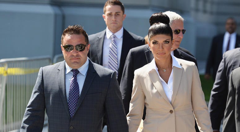 Giuseppe 'Joe' Giudice (L) and wife Teresa Giudice Giuseppe 'Joe' Giudice (L) and wife Teresa Giudice