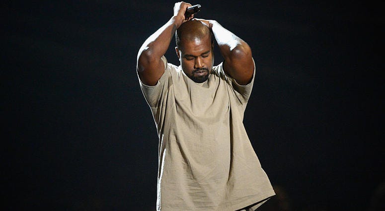 Vanguard Award winner Kanye West speaks onstage during the 2015 MTV Video Music Awards at Microsoft Theater on August 30, 2015 in Los Angeles, California. Kanye West