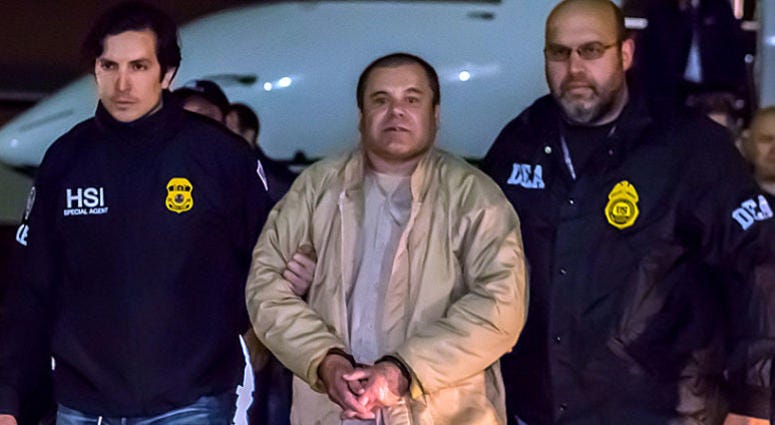 This handout provided by U.S. Immigration and Customs Enforcement shows Joaquin Archivaldo Guzman Loera, known by various aliases including,"El Chapo."