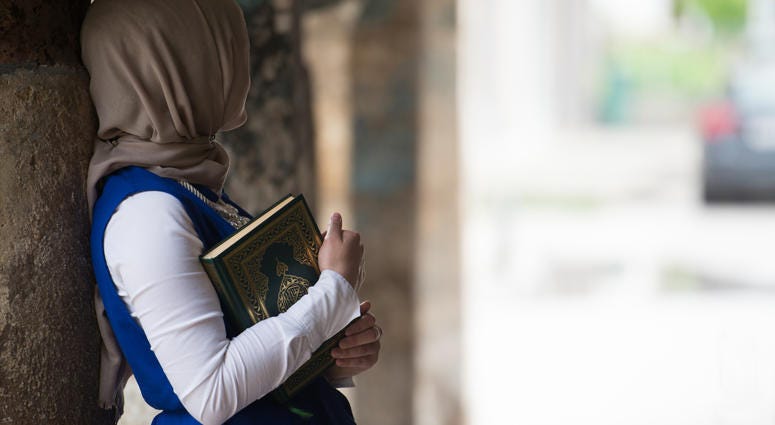 A Muslim woman wearing a hijab Hijab