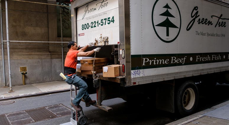 NYC delivery truck NYC delivery truck