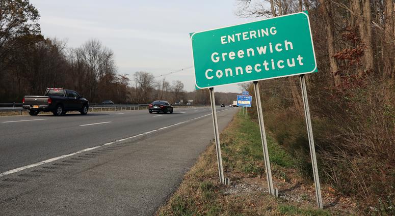 Interstate 684 in Greenwich. Interstate 684 in Greenwich
