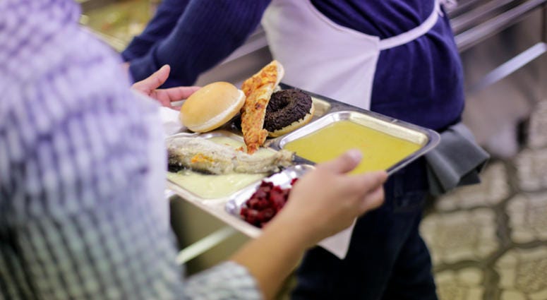 Homeless shelter food