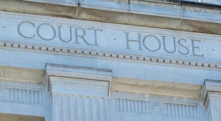 A sign reading "Court House" Court House
