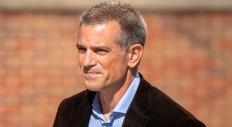 Fotis Dulos walks into Stamford Superior Court on Wednesday morning, June 26, 2019 in Stamford, Conn. Fotis Dulos