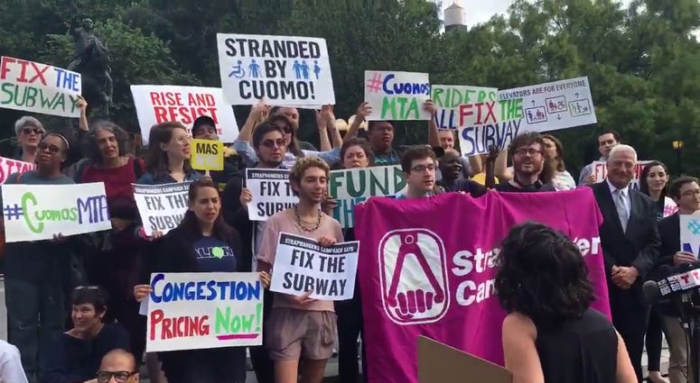 Several groups have joined forces to demand the state fix the subways Fix The Subway Coalition