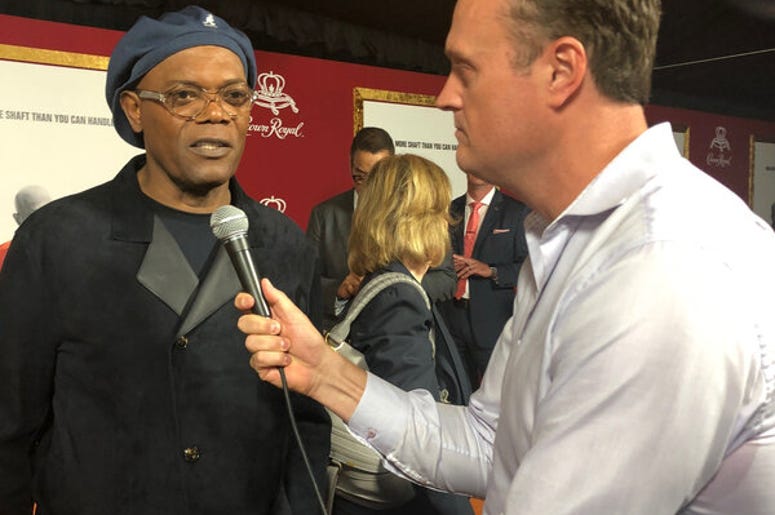 Brad Blanks and Samuel L Jackson