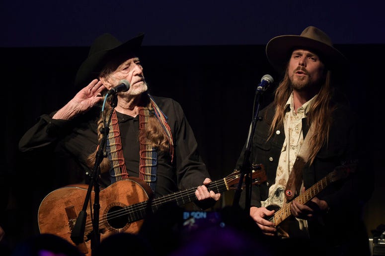 Willie Nelson and Lukas Nelson