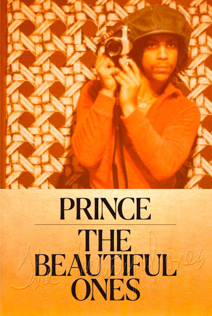 This image provided by Random House shows the cover of "The Beautiful Ones," a memoir Prince was working on at the time of his death. The book is due out in late October 2019.