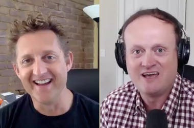 Alex Winter and Brad Blanks