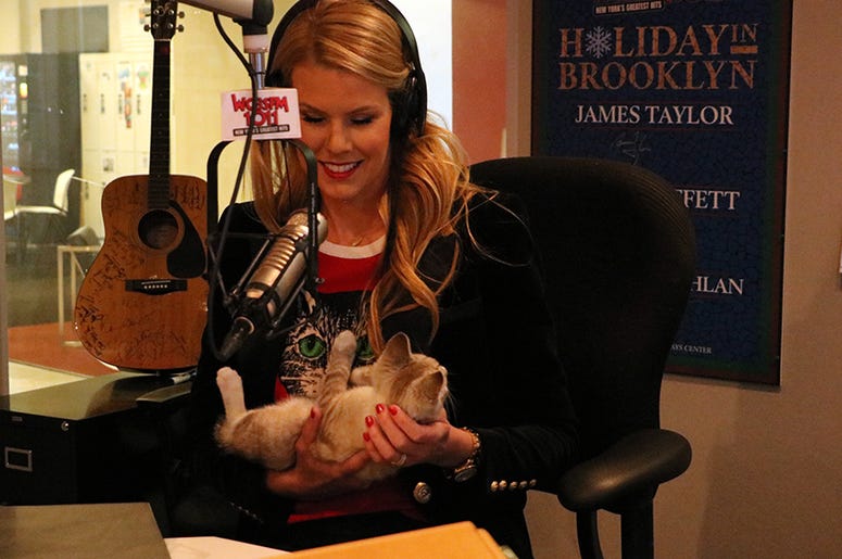 Beth Stern with Kittens