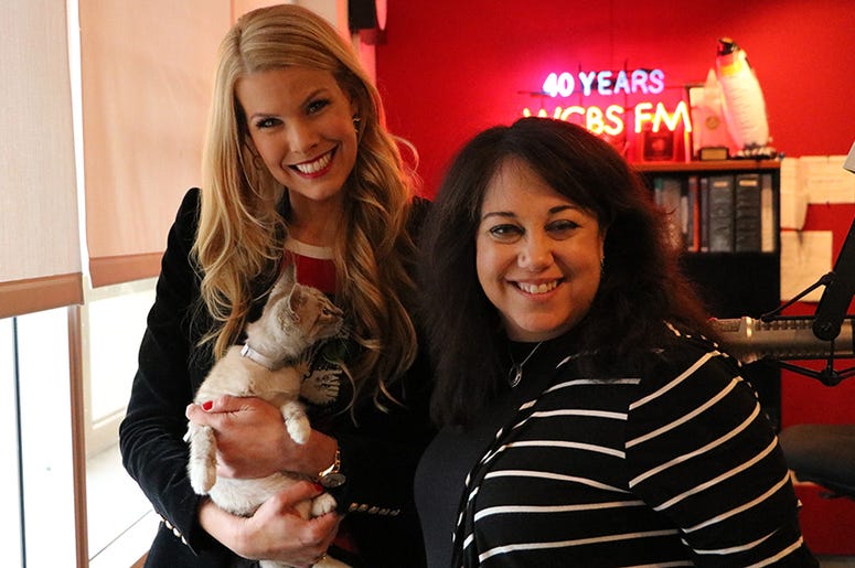 Beth Stern with Kittens