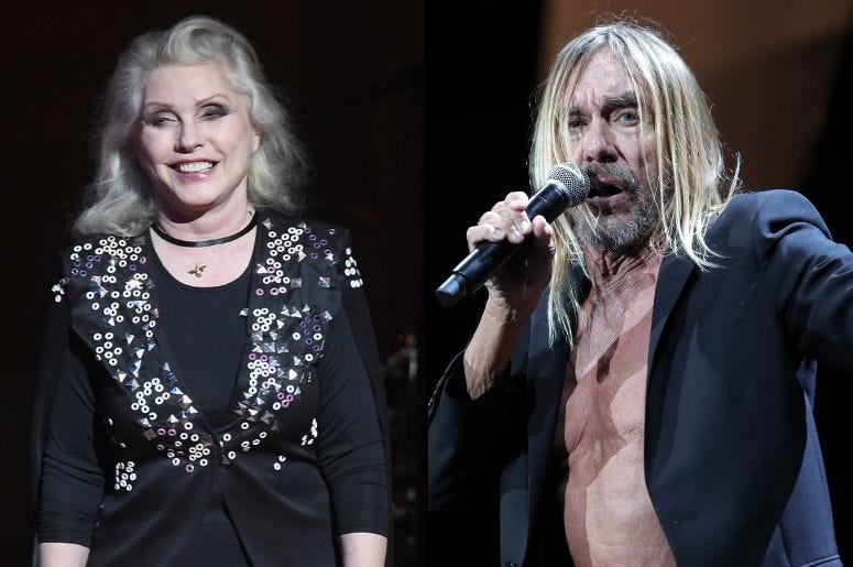 Debbie Harry x Iggy Pop Debbie Harry x Iggy Pop