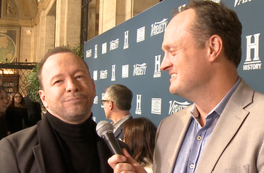 Donnie Wahlberg and Brad Blanks