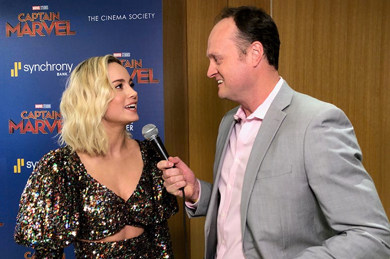Brie Larson & Brad Blanks