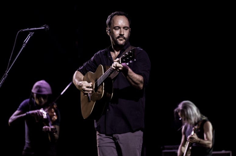 Dave Matthews performs at the Perfect Vodka Amphitheater. Dave Matthews performs at the Perfect Vodka Amphitheater.