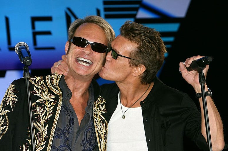 David Lee Roth and Van Halen