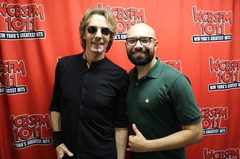 Rick Springfield Meets Fans at WCBS-FM's 'Saturday in the Park' 2019