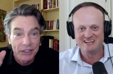 Peter Gallagher and Brad Blanks