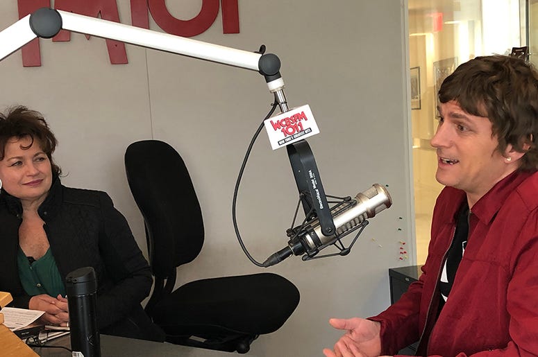 Rob Thomas In Studio with Scott Shannon and Patty Steele