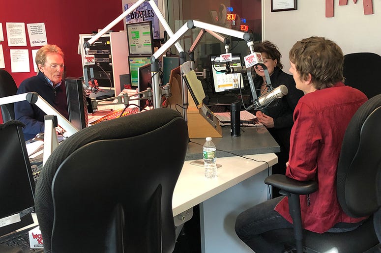 Rob Thomas In Studio with Scott Shannon and Patty Steele