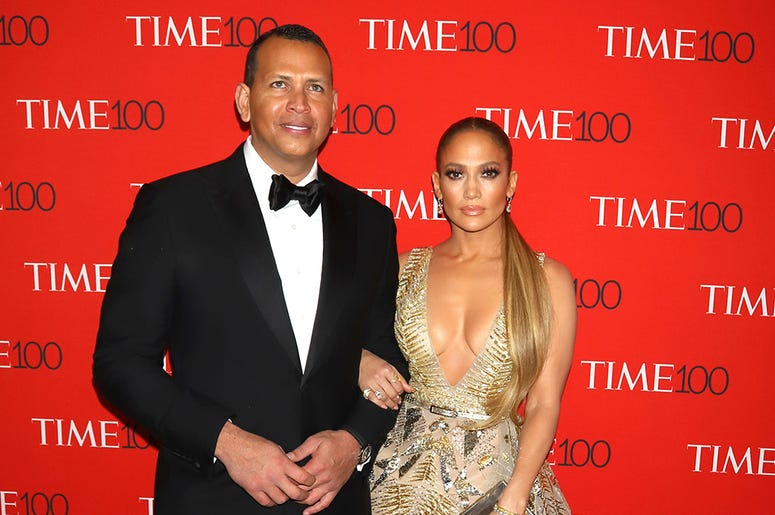 Jennifer Lopez and Alex Rodriguez