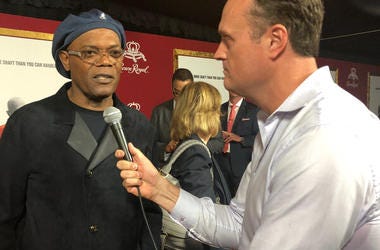 Brad Blanks and Samuel L Jackson