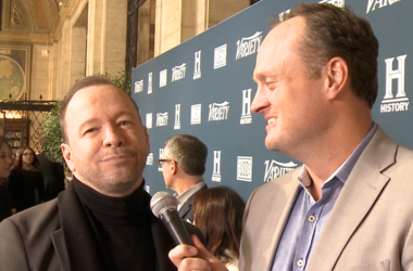 Donnie Wahlberg and Brad Blanks