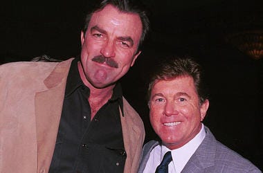 Tom Selleck and Larry Manetti