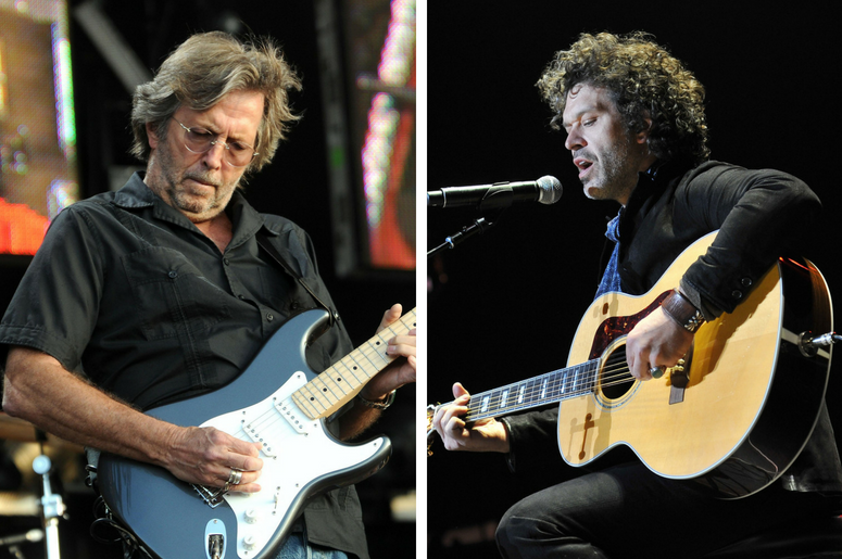 Eric Clapton and Doyle Bramhall Eric Clapton and Doyle Bramhall