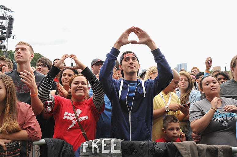 Global Citizen Festival attendees