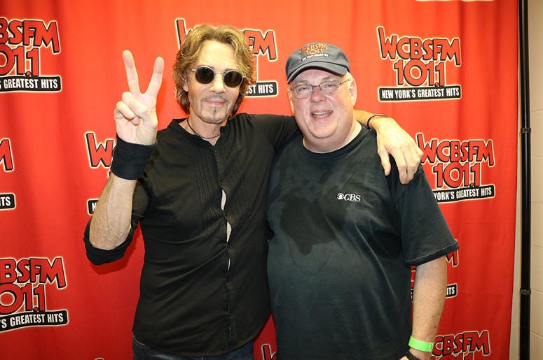 Rick Springfield Meets Fans at WCBS-FM's 'Saturday in the Park' 2019