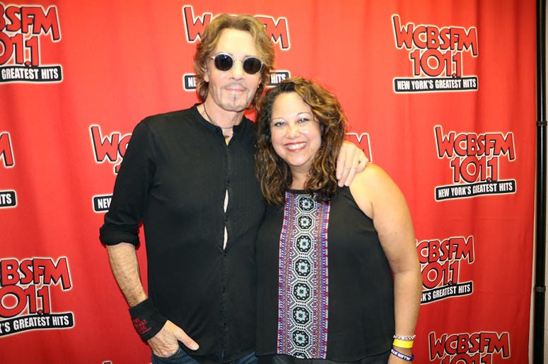 Rick Springfield Meets Fans at WCBS-FM's 'Saturday in the Park' 2019