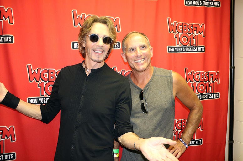 Rick Springfield Meets Fans at WCBS-FM's 'Saturday in the Park' 2019