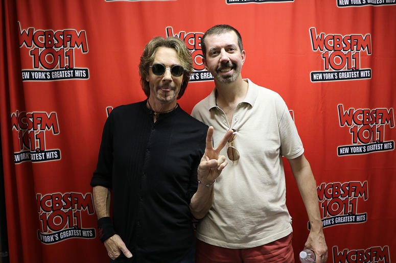 Rick Springfield Meets Fans at WCBS-FM's 'Saturday in the Park' 2019
