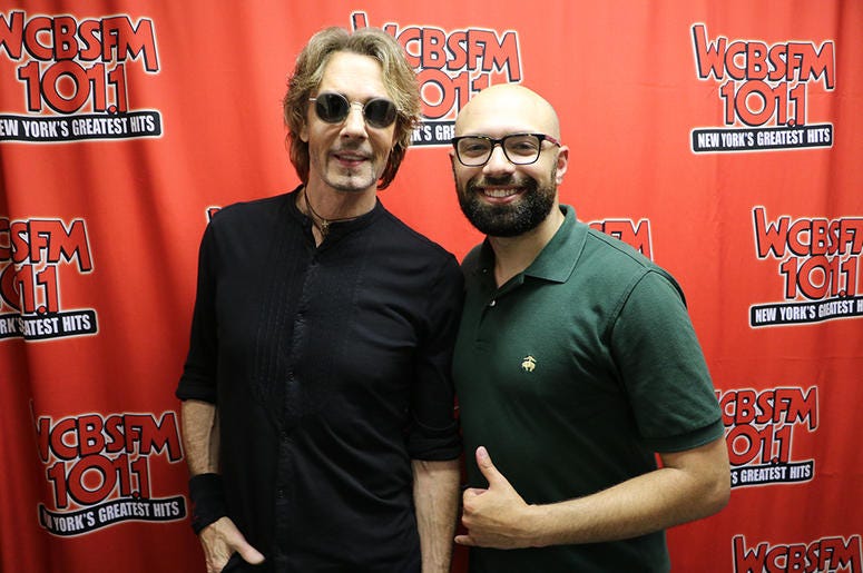 Rick Springfield Meets Fans at WCBS-FM's 'Saturday in the Park' 2019