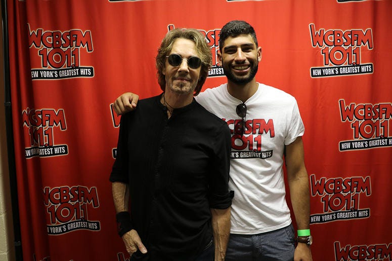Rick Springfield Meets Fans at WCBS-FM's 'Saturday in the Park' 2019