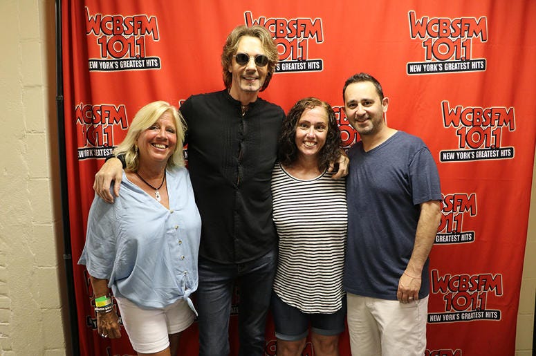 Rick Springfield Meets Fans at WCBS-FM's 'Saturday in the Park' 2019