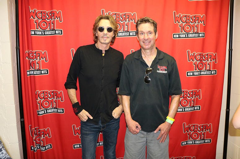 Rick Springfield Meets Fans at WCBS-FM's 'Saturday in the Park' 2019