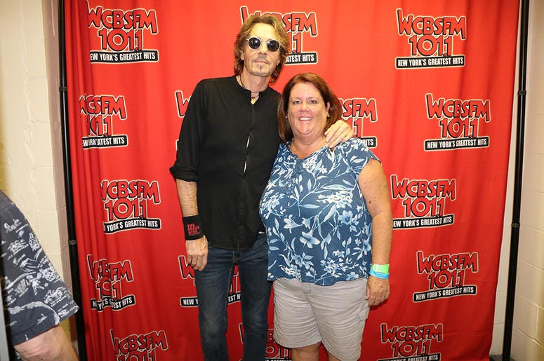 Rick Springfield Meets Fans at WCBS-FM's 'Saturday in the Park' 2019