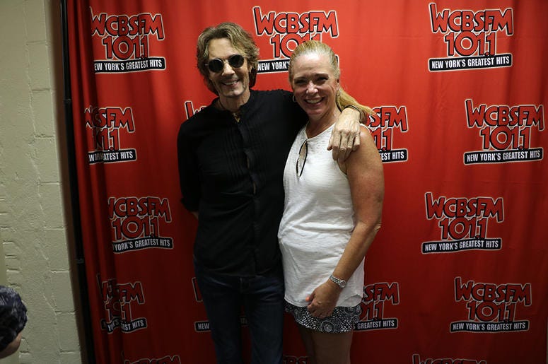 Rick Springfield Meets Fans at WCBS-FM's 'Saturday in the Park' 2019