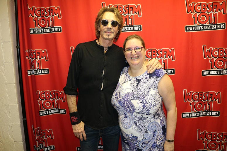 Rick Springfield Meets Fans at WCBS-FM's 'Saturday in the Park' 2019
