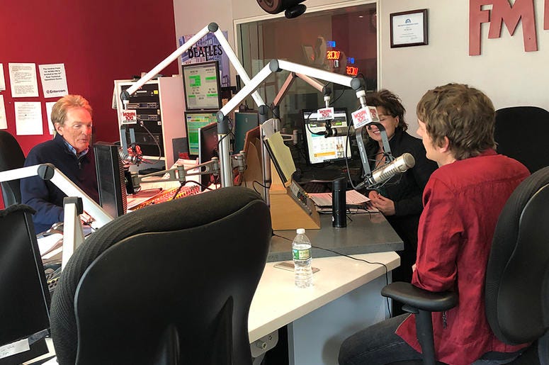 Rob Thomas In Studio with Scott Shannon and Patty Steele