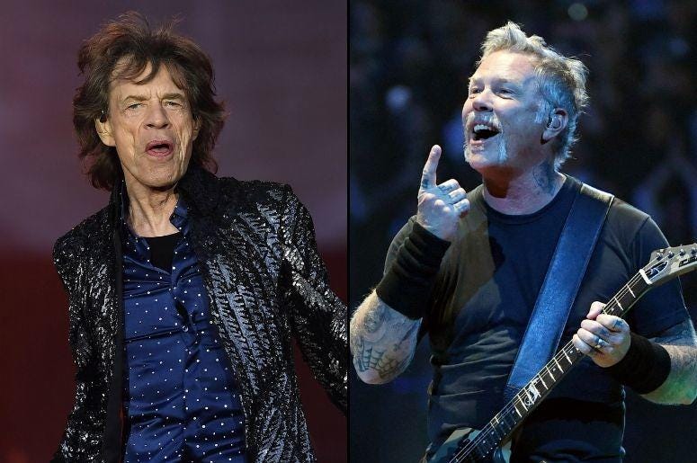 The Rolling Stones x Metallica The Rolling Stones x Metallica